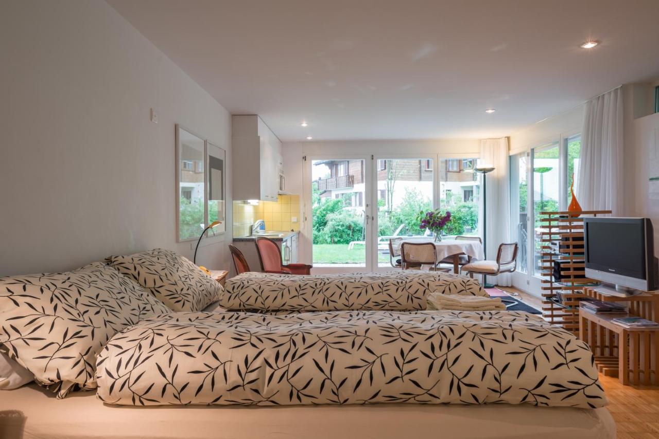 Grava - Ferienwohnung Fuer Max. 2 Personen Laax Exteriér fotografie